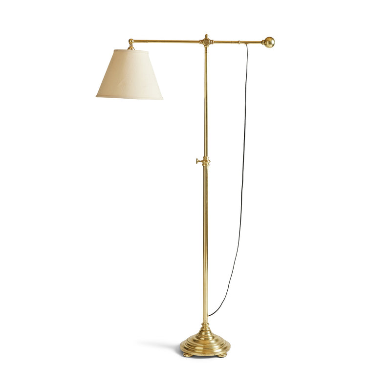 Early Cast Bronze Floor Lamp for E.F. Caldwell