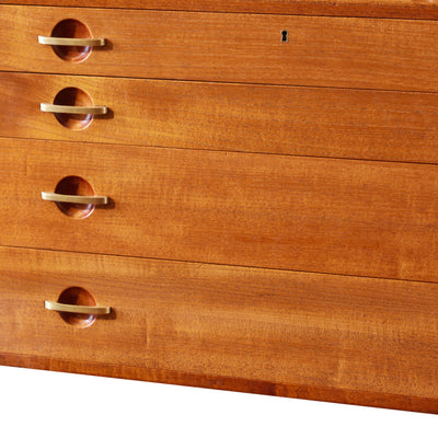 Wall Mount Cabinets in Teak by Hans J. Wegner for Johannes Hansen, 1951