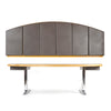 Custom Order Executive Desk and Wall Mounted Cabinet by Warren Platner for Knoll