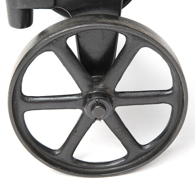 Cast Iron and Steel Serving Cart from USA, 1930s