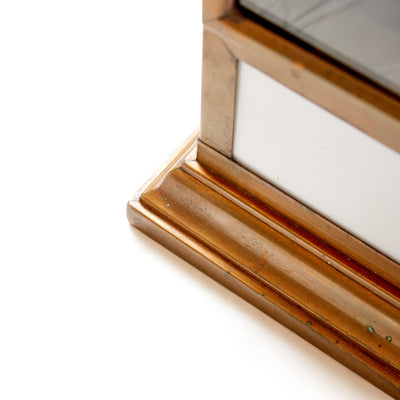 Illuminated Copper Vitrine