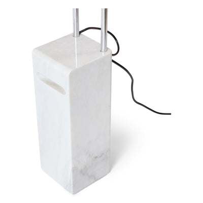 Marble Base 500 Watt Halogen Floor Lamp by Bruno Gecchelin for Skipper, 1970s