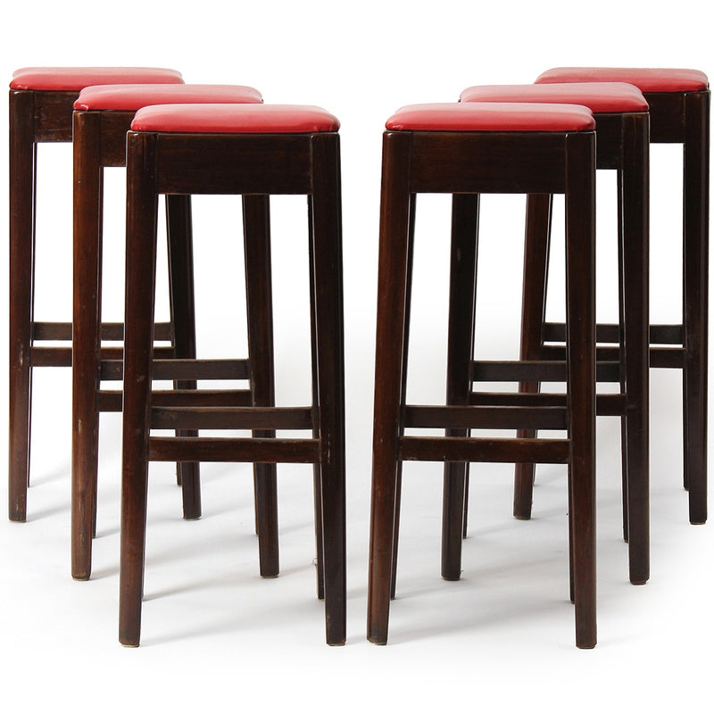 Great Set of Six Bar Stools from USA