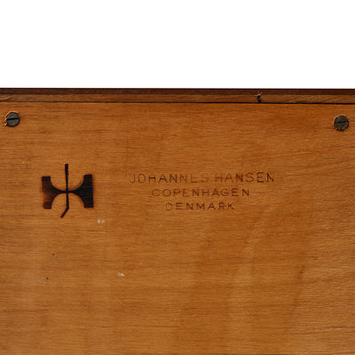 Tall Linen Cabinet by Hans J. Wegner for Johannes Hansen