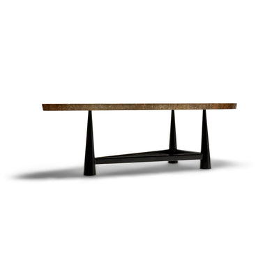 Dunbar Model 5218 travertine marble low table by Edward Wormley for Dunbar, 1952