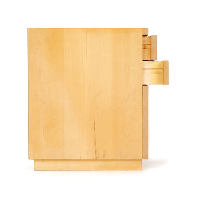 Four-Drawer Office Cabinet Attributed to Alvar Aalto for Artek, 1940s