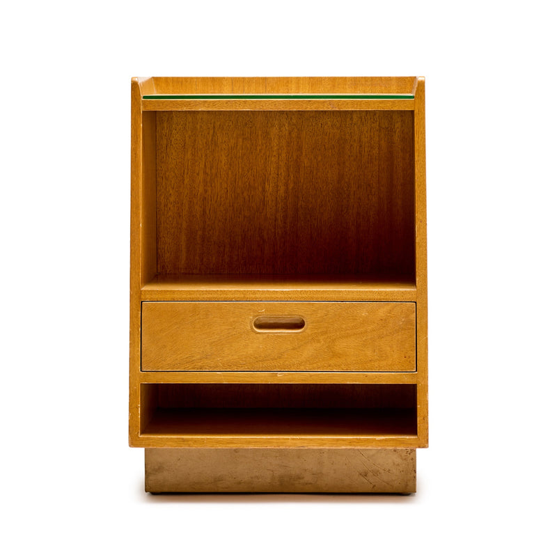 Walnut End Table With Drawer by Edward Wormley for Dunbar, 1950's