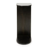 Patinated Steel Half Beam Pedestal by WYETH