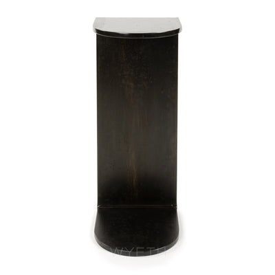 Patinated Steel Half Beam Pedestal by WYETH