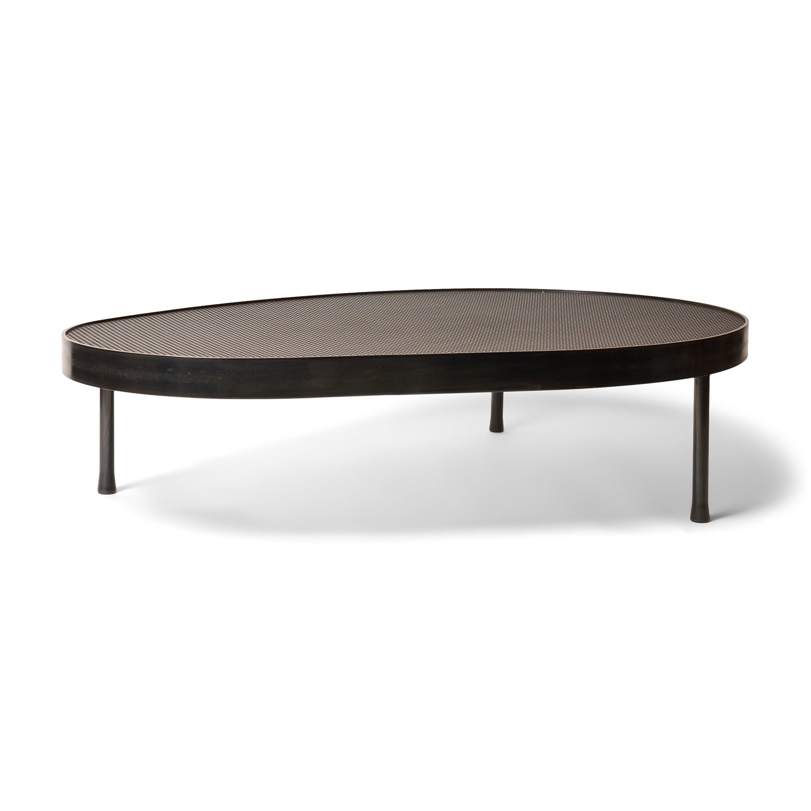 Biomorphic Steel Low Table by WYETH, Made to Order