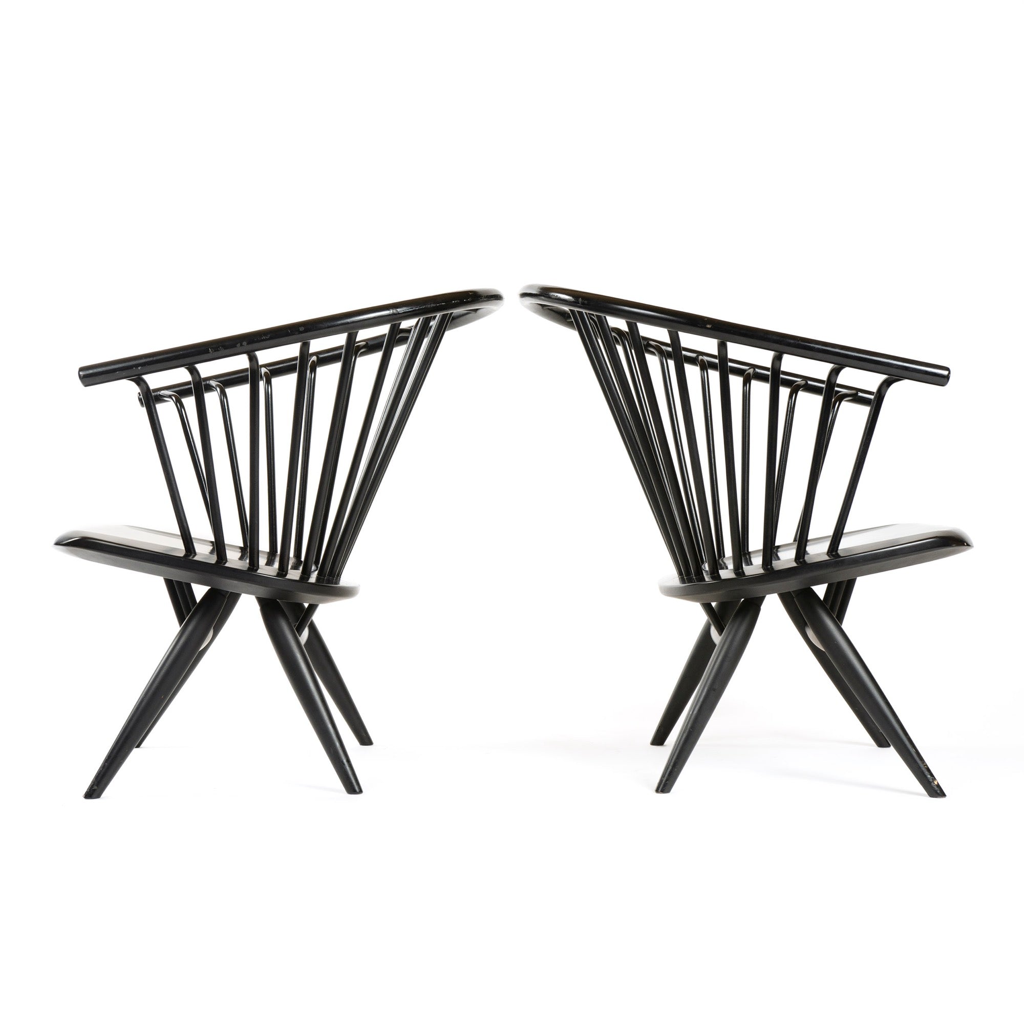Pair of Crinolette Chair by Ilmari Tapiovaara for Asko, 1962