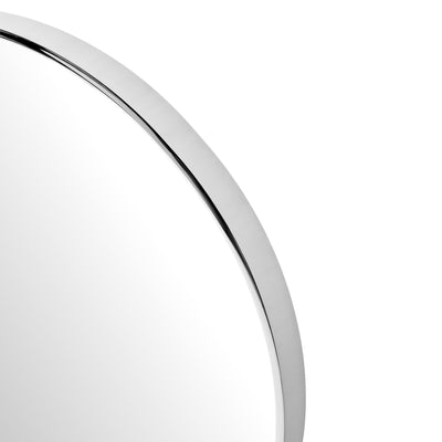 The Perfect Ring Mirror in Stainless Steel by WYETH