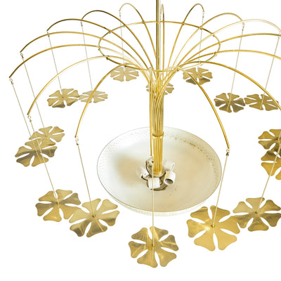 Chandelier by Paavo Tynell for Lightolier, 1950s