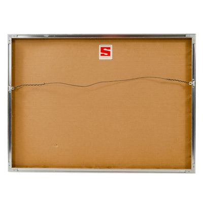 Limited Edition Abstract Print 80 by Angelo Testa, 1980