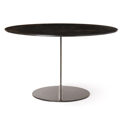 The ‘Gong’ Table in Blackened Steel by WYETH, Made to Order