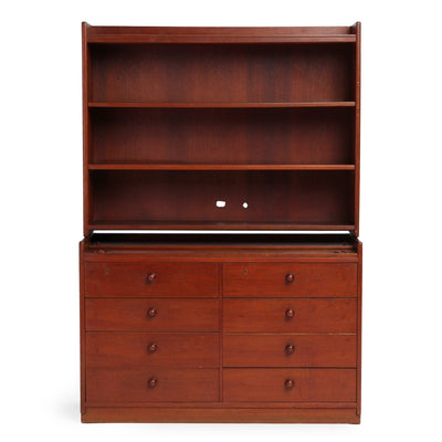 Modular Floor Cabinet with Drawers by Ejner Larsen & Aksel Bender Madsen for Willy Beck, 1950s