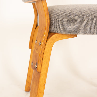 Set of Eight #62 Large Upholstered Dining Chairs by Alvar Aalto for Artek, 1934