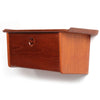 Small Wall Mount Teak Cabinet for Ludvig Pontoppidan