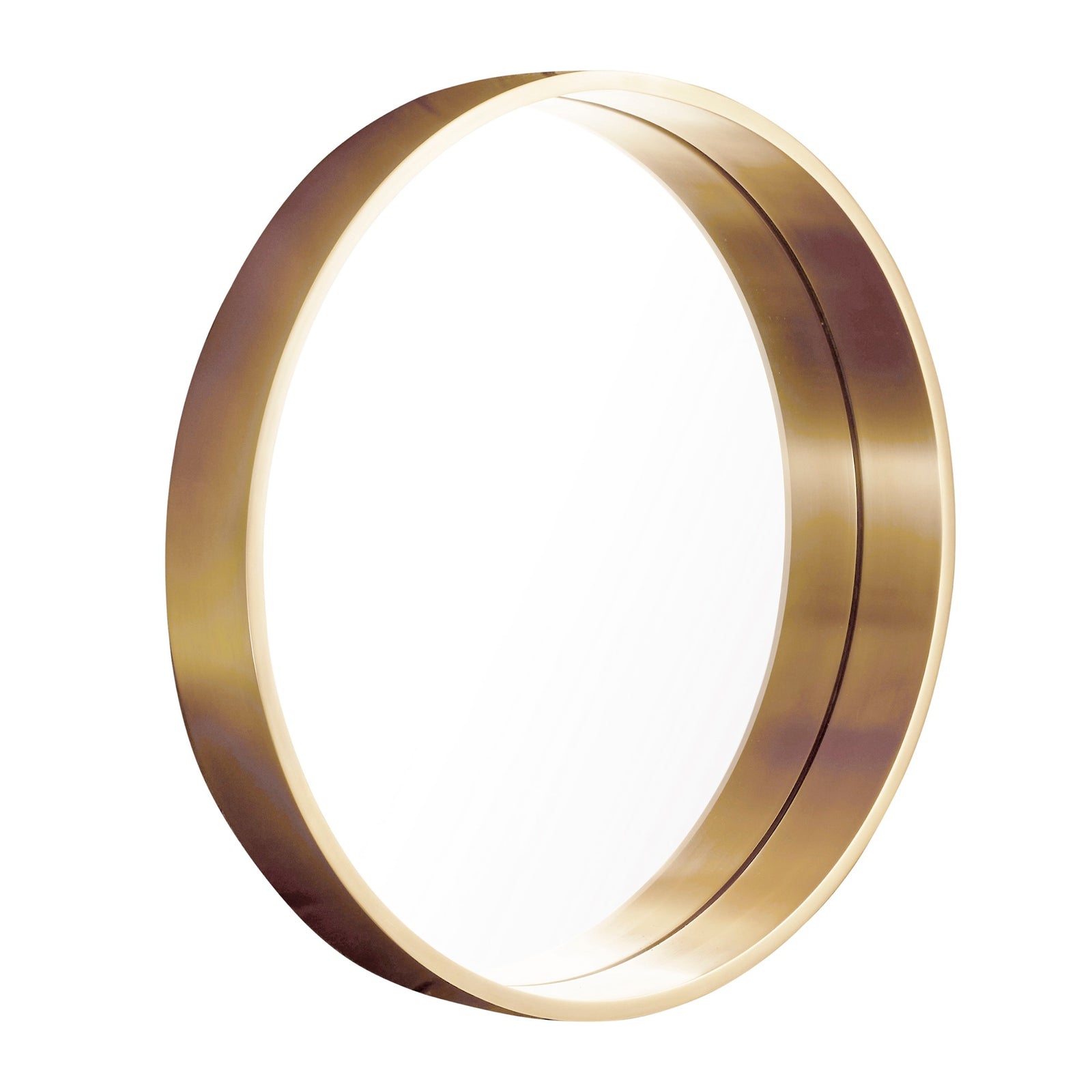 Solid Bronze 'The Perfect Ring' Mirror by WYETH