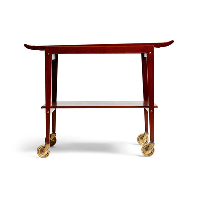 Two Tiered Teak Cart from Denmark, 1960s