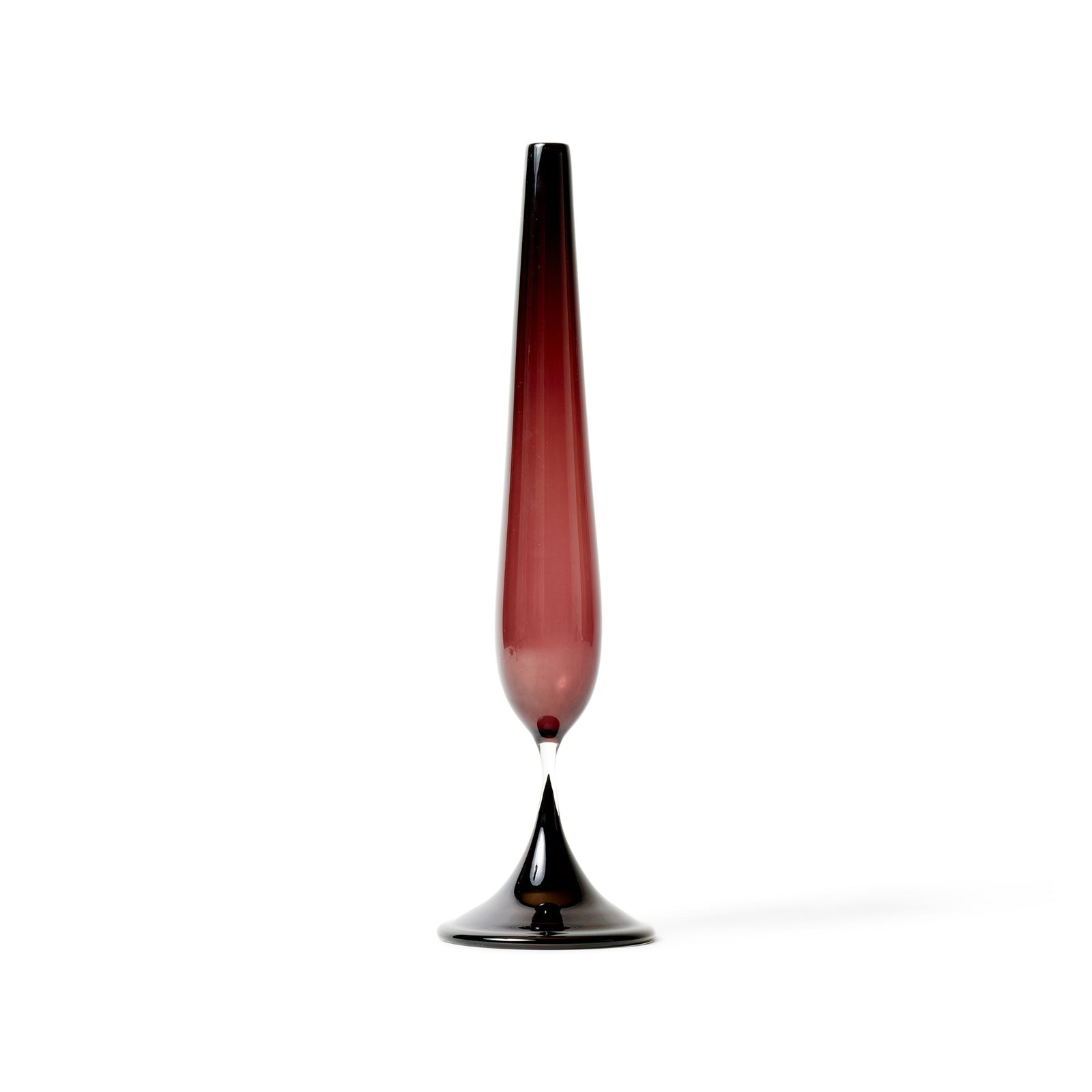 Tulip Vase by Nils Landberg for Orrefors, 1957