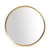 WYETH Original Tapered Round Mirror in Bronze by WYETH