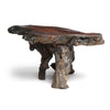 Organic Burl Redwood Low Table from USA