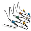 Wrought-Iron Wall Rack Attributed to Roger Feraud, 1960s