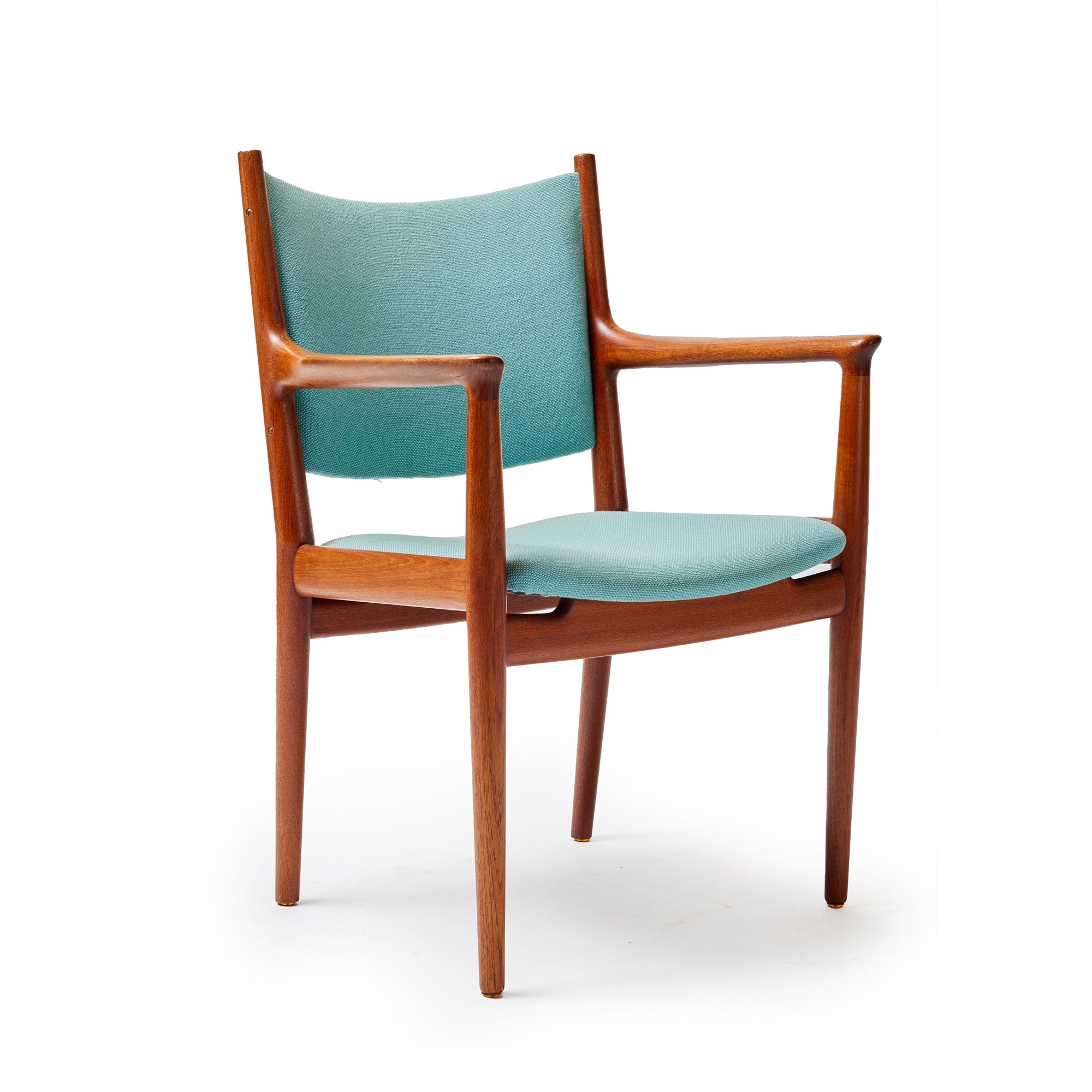 Teak Dining Arm Chair by Hans J. Wegner for Johannes Hansen