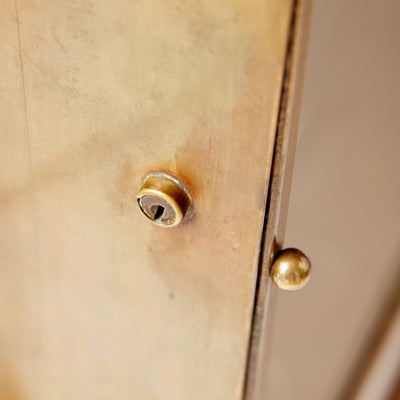 Illuminated Copper Vitrine