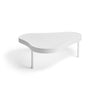 Original Biomorphic Low Table in White Steel by WYETH, Made to Order