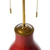 Blood Red Table Lamp