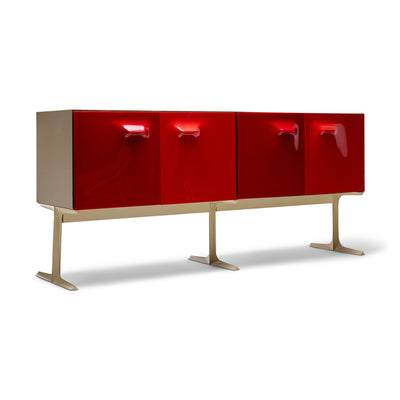 DF2000 Two Sided Room Divider Buffet by Raymond Loewy for Doubinsky Freres, 1968