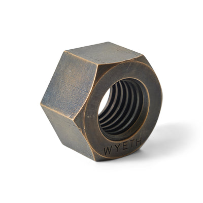 Industrial Bronze Machine Nut by WYETH