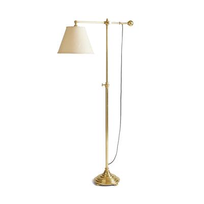 Early Cast Bronze Floor Lamp for E.F. Caldwell