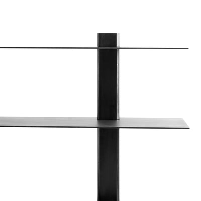 Steel Cantilevered Bookcase or Shelving by WYETH