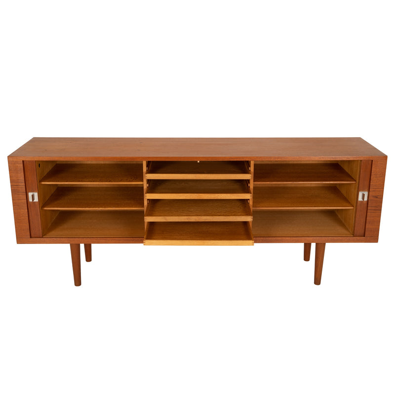 Tambour Door Credenza RY-25 by Hans J. Wegner for Ry Mobler, 1960s