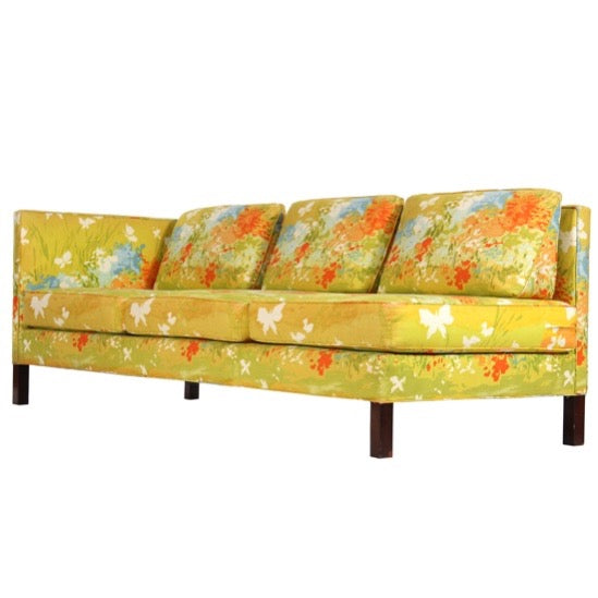 Right Arm 'Tuxedo' Sofa or Daybed by Edward Wormley for Dunbar