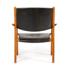 Oxhide Teak Lounge Chair by Hans J. Wegner for Johannes Hansen