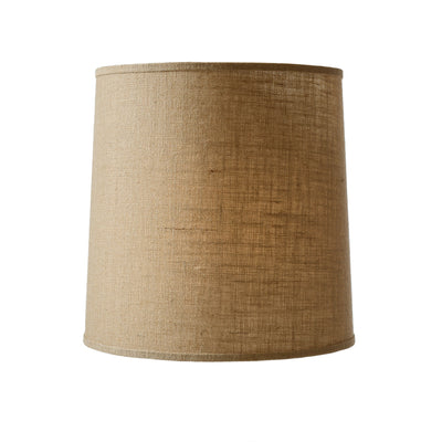 Brown Burlap Lampshade-Large