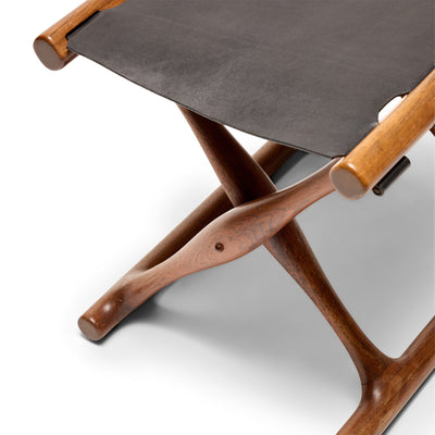 Folding Stool by Poul Hundevad