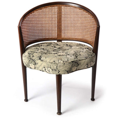 Set of Six Cane Back Dining Chairs by Edward Wormley for Dunbar, 1940s