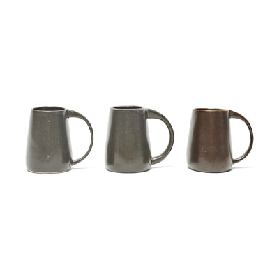 Brown Ceramic Mug by David Gil for Bennington Potters, 1960s