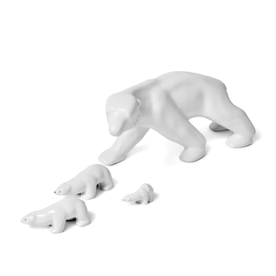 Polar Bear Family by Richard Lindh for Arabia Studio, 1984