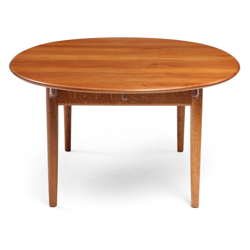 Oval Extension Table by Hans J. Wegner for Johannes Hansen