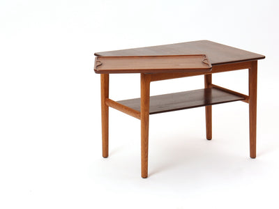 Table with Tray by Hans J. Wegner for Johannes Hansen