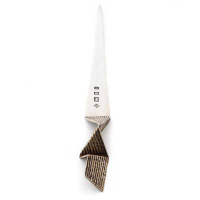 Modernist Sterling Letter Opener by Alfred Dunhill for Dunhill