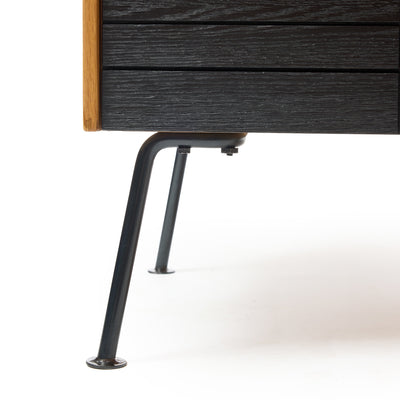 Brushed Oak Cabinet by Raymond Loewy for Mengel, 1950's