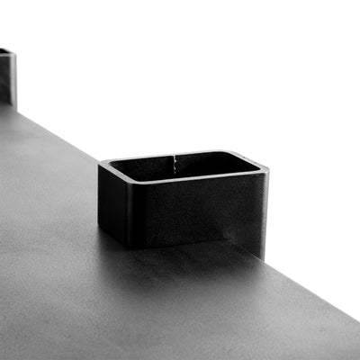 Steel Cantilevered Bookcase or Shelving by WYETH