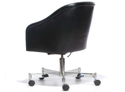 Barrel-Back Desk Chair by Ward Bennett for Brickel Associates